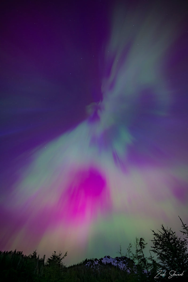 PHOENIX AURORAS 12X18 PHOTO ON METAL – Scanlon Gallery & Custom