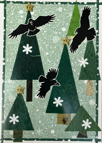 SPRUCED UP HOLIDAY CARD SET OF 6