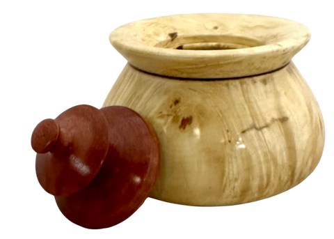 SMALL ELDER BOWL WITH TOP