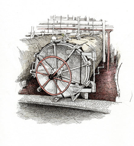 SALMON PROCESSING MACHINERY #2 (CANNERY REDOUBT)