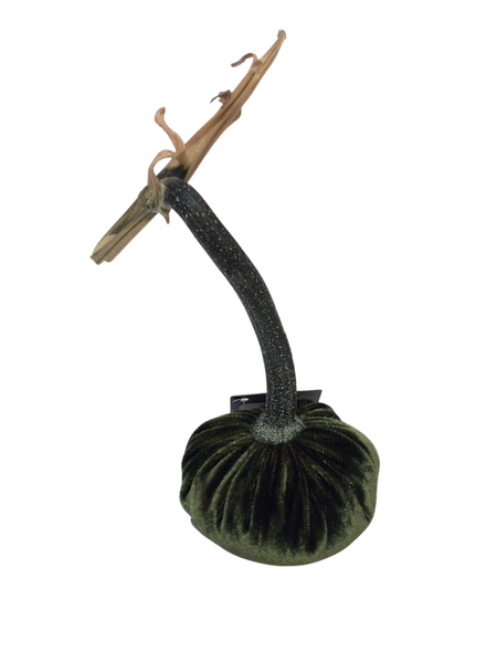 MOSS VELVET PUMPKIN 3"