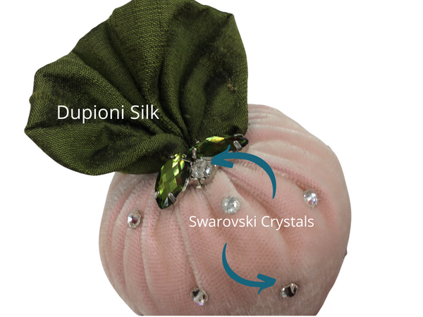 MEDIUM BLUSH CRYSTAL STRAWBERRY