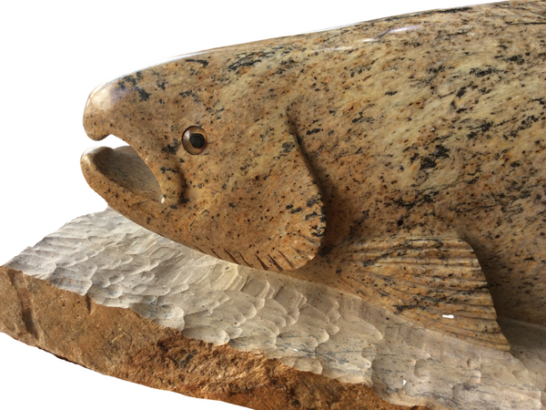 FISH SWIMMING ON BASE 24"