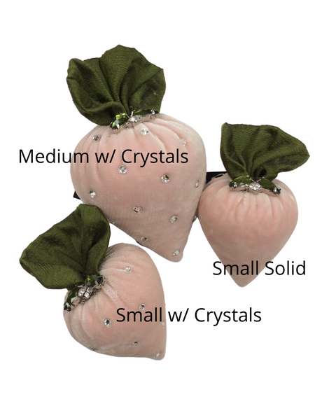 MEDIUM BLUSH CRYSTAL STRAWBERRY