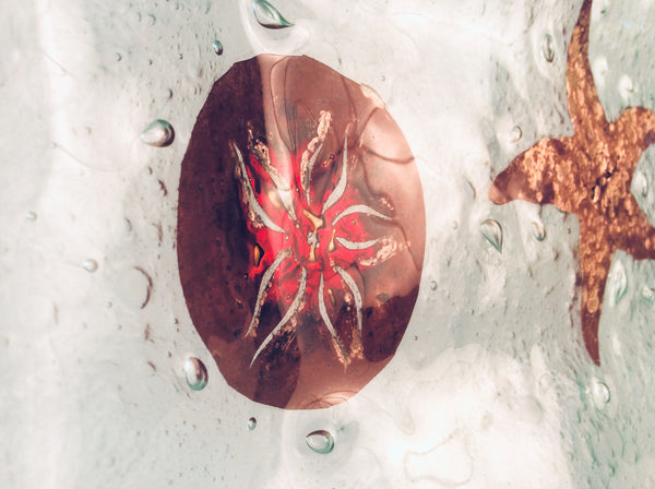 FLUTED BEACH PLATTER 8X16