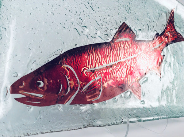 SOCKEYE SALMON PLATTER 14X23