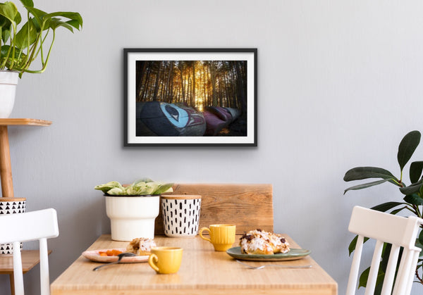 LEGENDS OF THE FOREST 18X12 LANDSCAPE