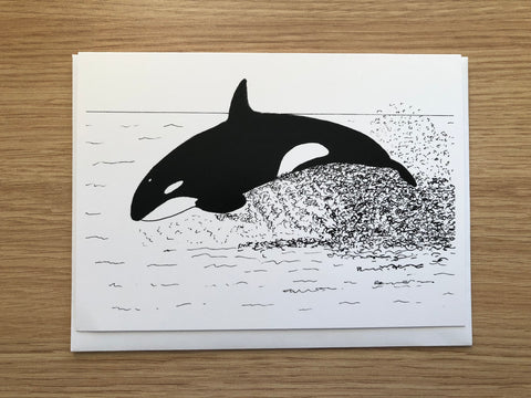 ORCA BREACHING ART CARD