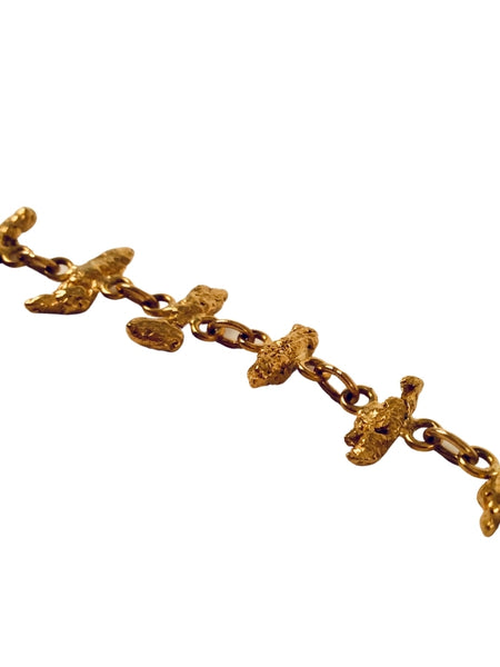 GOLD NUGGET BRACELET