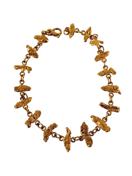 GOLD NUGGET BRACELET