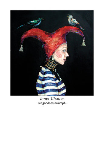 INNER CHATTER ART CARD