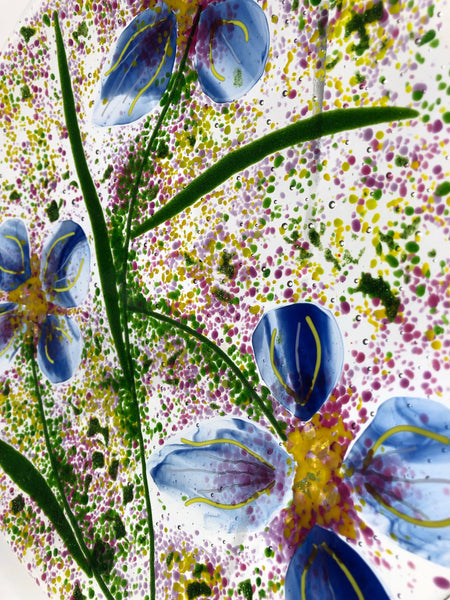 IRIS PLATE 12"