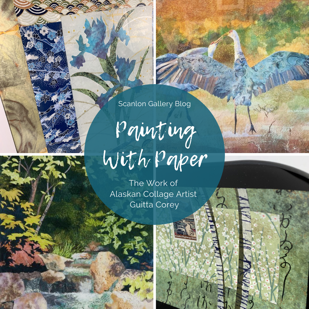 Painting With Paper: In The Studio of Guitta Corey