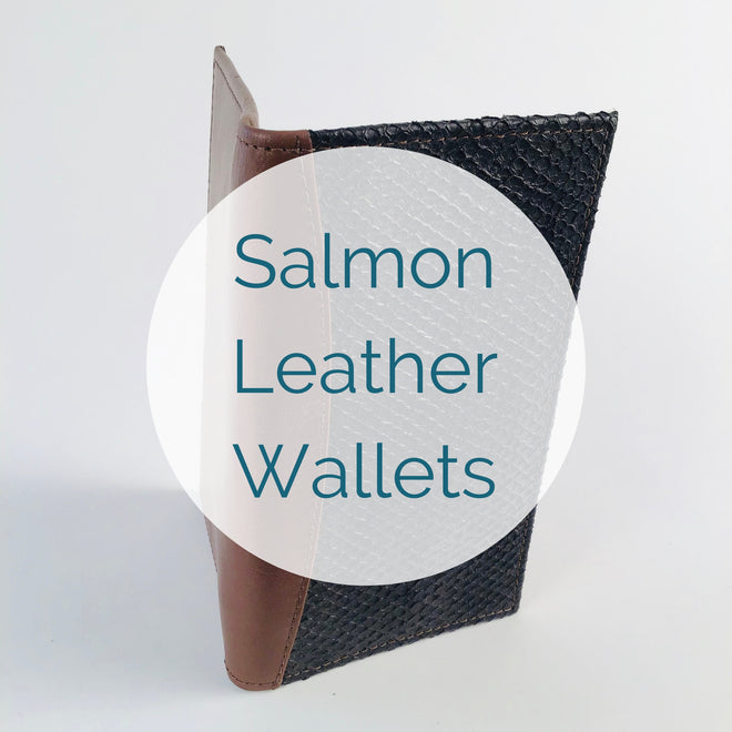 Salmon Leather Wallets