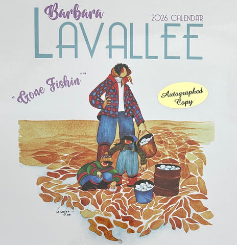 2026 BARBARA LAVALLEE SIGNED WALL CALENDAR