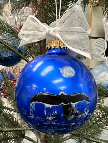 NIGHT WHALE TAIL ORNAMENT