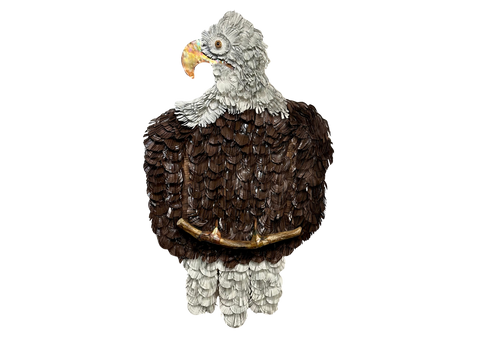 LEUCOCEPHALUS EAGLE METAL SCULPTURE