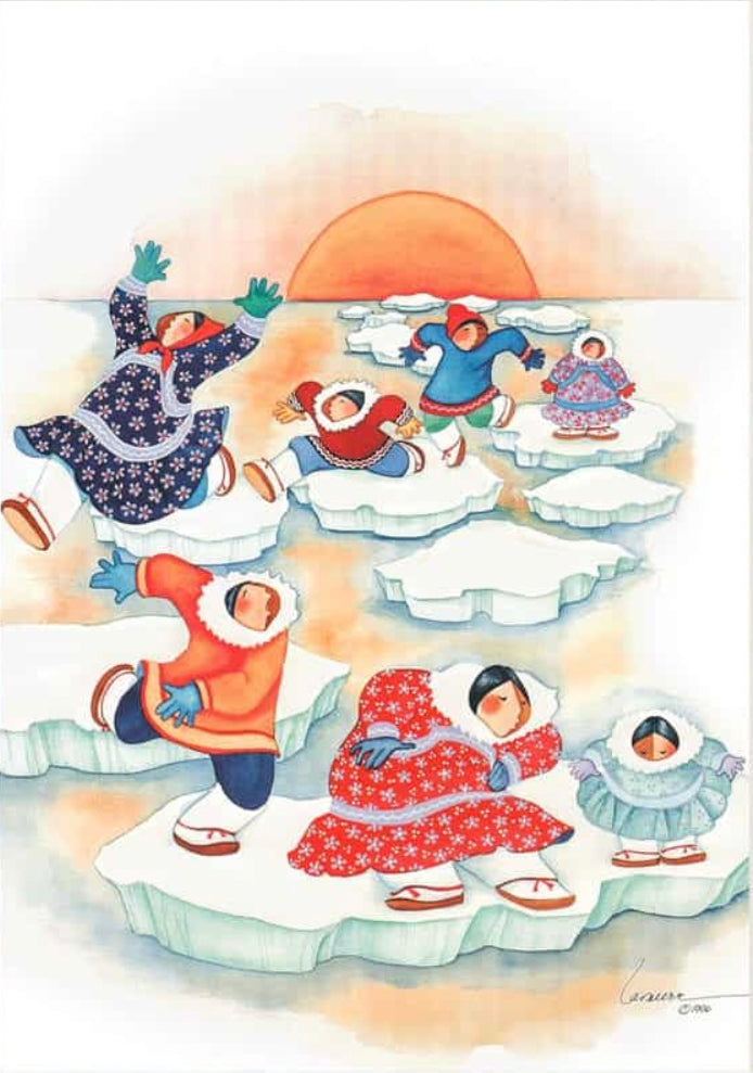 ARCTIC HOPSCOTCH ART CARD