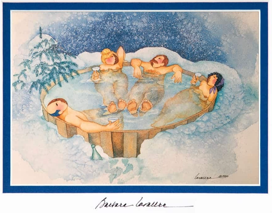 MOONLIGHT MARINADE  HAND SIGNED MATTED ART CARD FRAMED