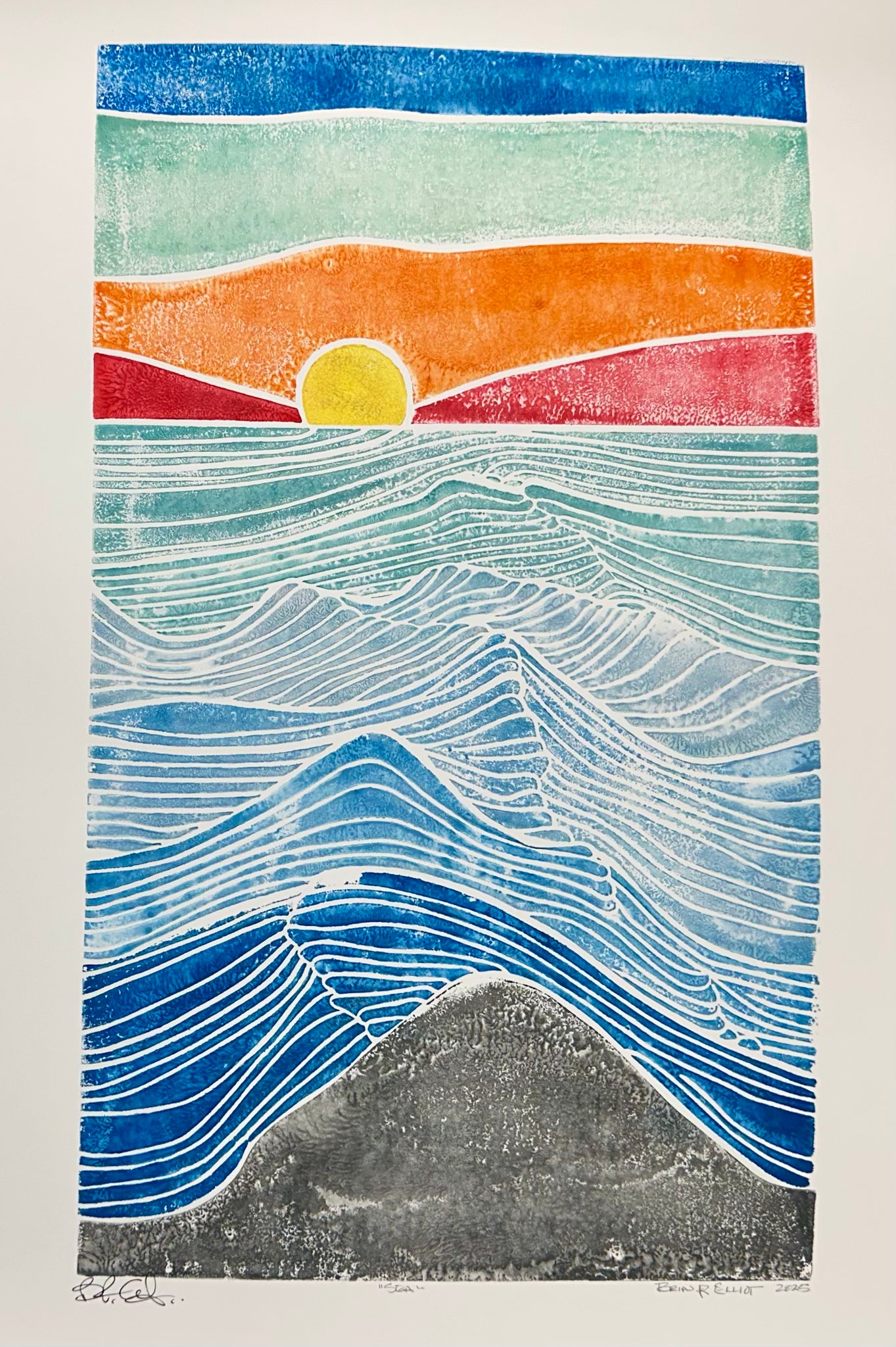 SEA LINO CUT PRINT