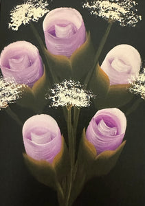 ROSEBUDS ART CARD