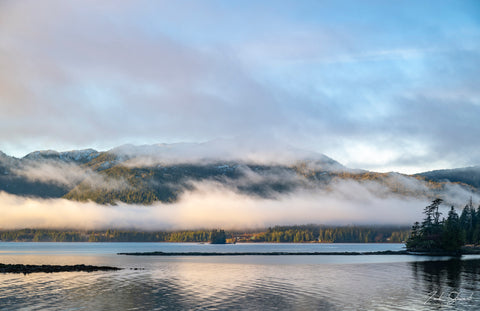 TONGASS NARROWS MATTED PRINT
