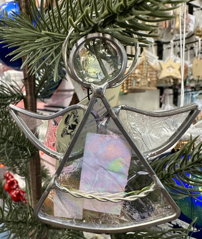 ANGEL STAINED GLASS ASSORTED COLORS