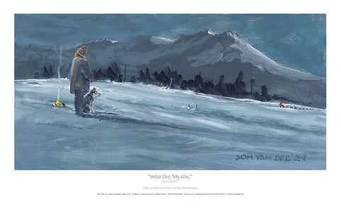 INTO THE MYSTIC IDITAROD 2024 PRINT