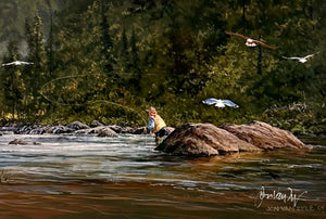 FLY ZONE ON METAL 8X12
