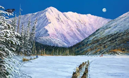 TRAIL COMPANIONS 2010 IDITAROD PRINT