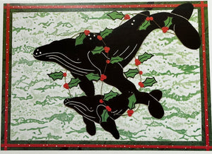 HOLIDAY HUMPBACK HOLIDAY CARD SET OF 6