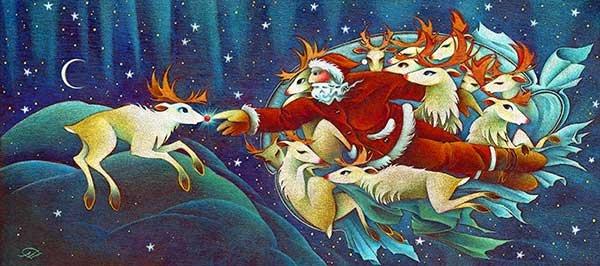 THE CREATION OF RUDOLF CARD – Scanlon Gallery & Custom Framing