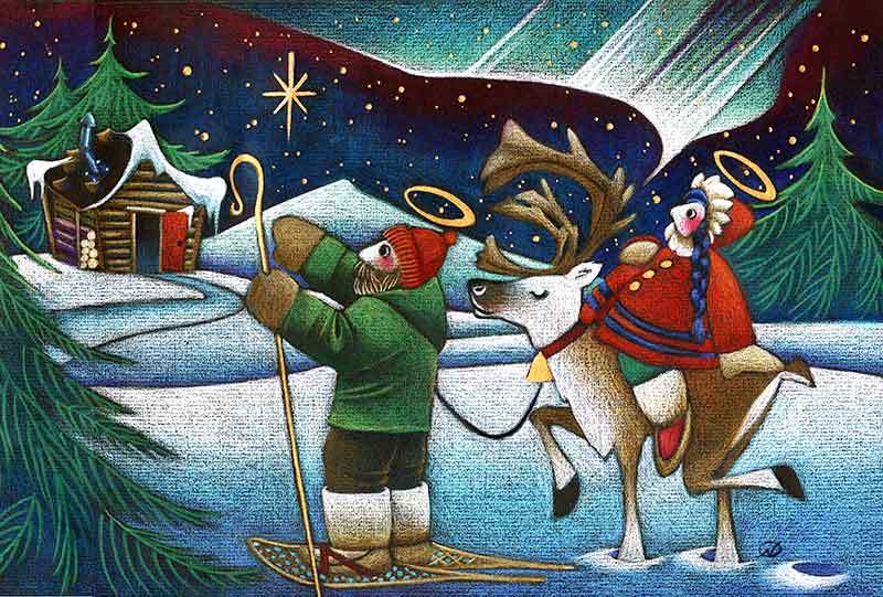NORTH OF BETHLEHEM CARD