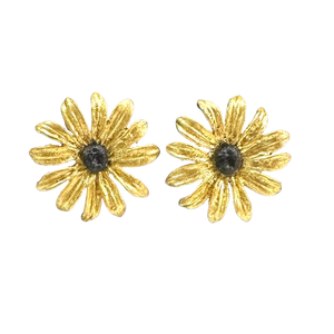 BLACK EYED SUSAN POST EARRINGS