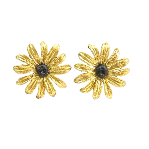 BLACK EYED SUSAN POST EARRINGS