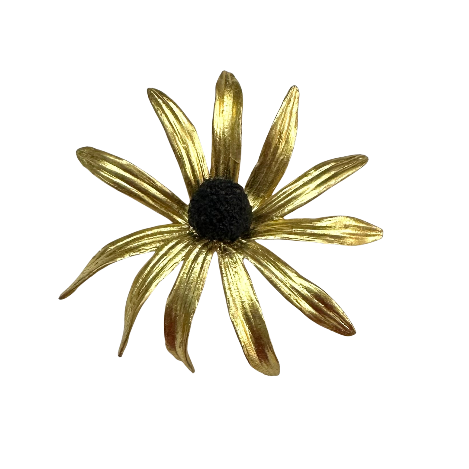 BLACK EYED SUSAN STATEMENT BROOCH