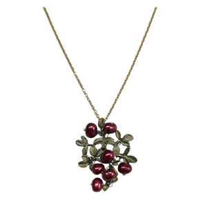 CRANBERRY PENDANT