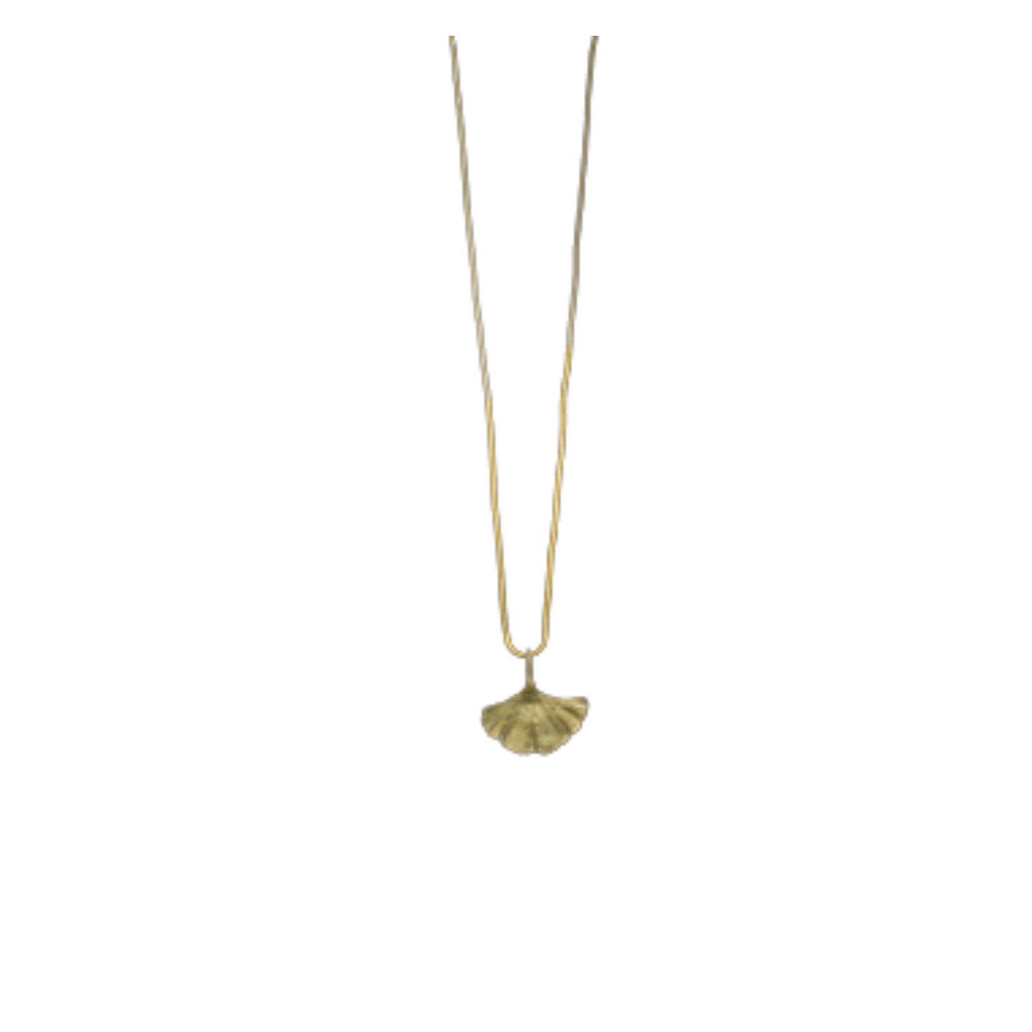 GINKGO SINGLE LEAF PENDANT