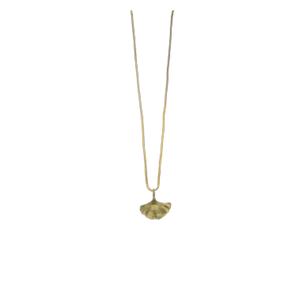 GINKGO SINGLE LEAF PENDANT