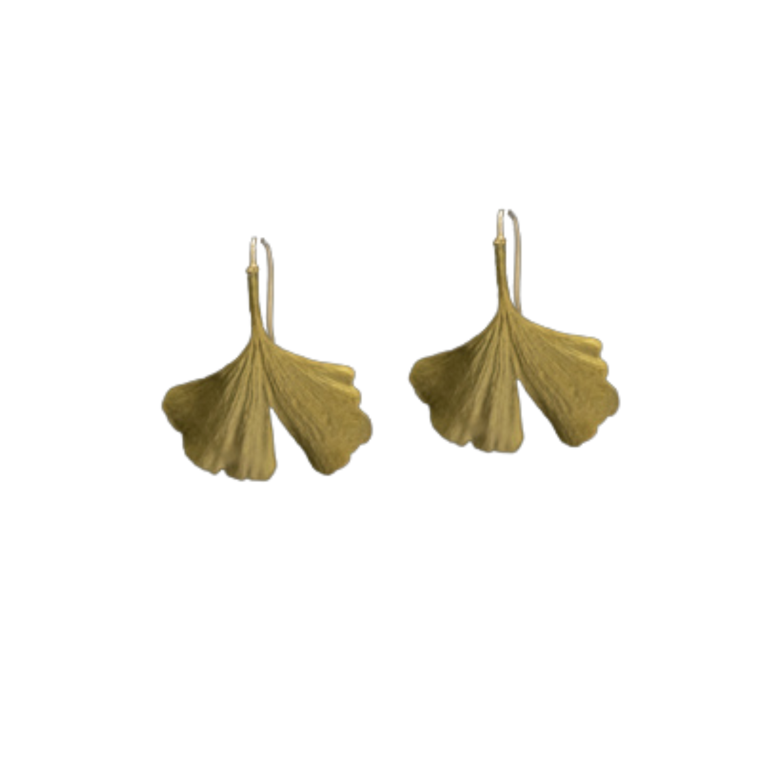 GINKGO WIRE EARRINGS