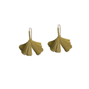 GINKGO WIRE EARRINGS