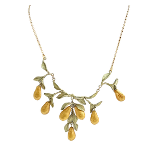 GOLDEN PEAR NECKLACE