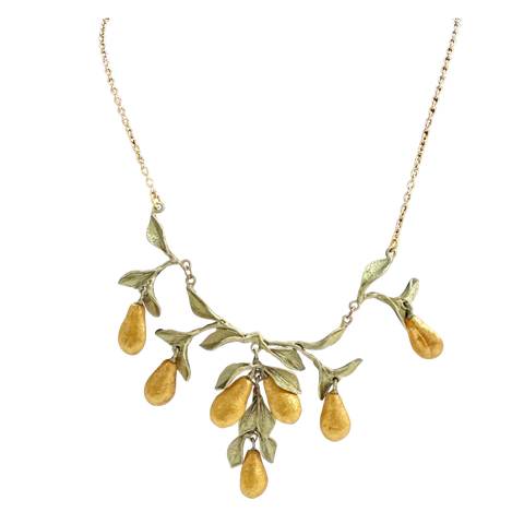 GOLDEN PEAR NECKLACE