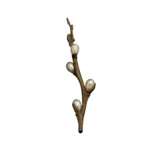 PUSSY WILLOW BROOCH