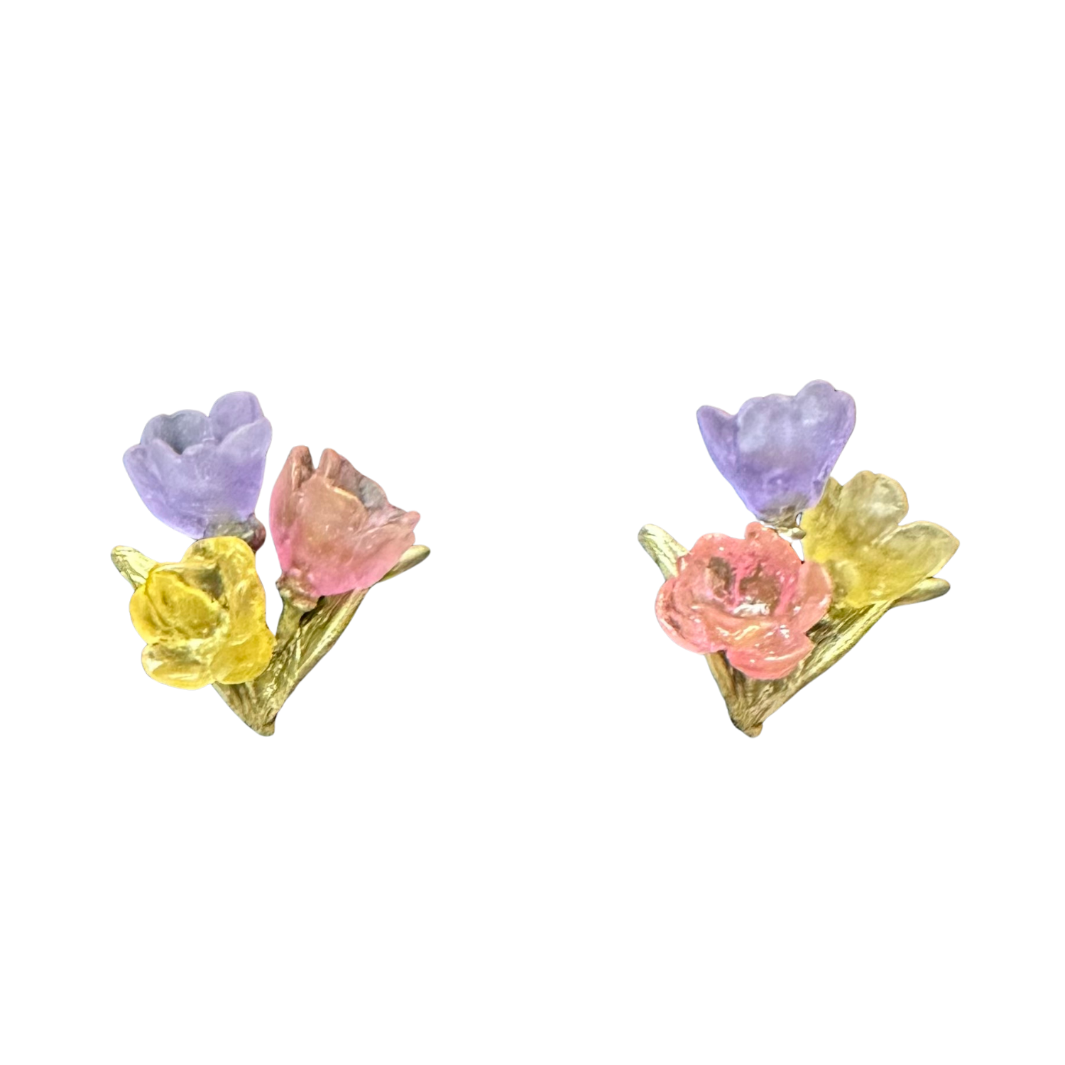 TULIP BOUQUET POST EARRINGS