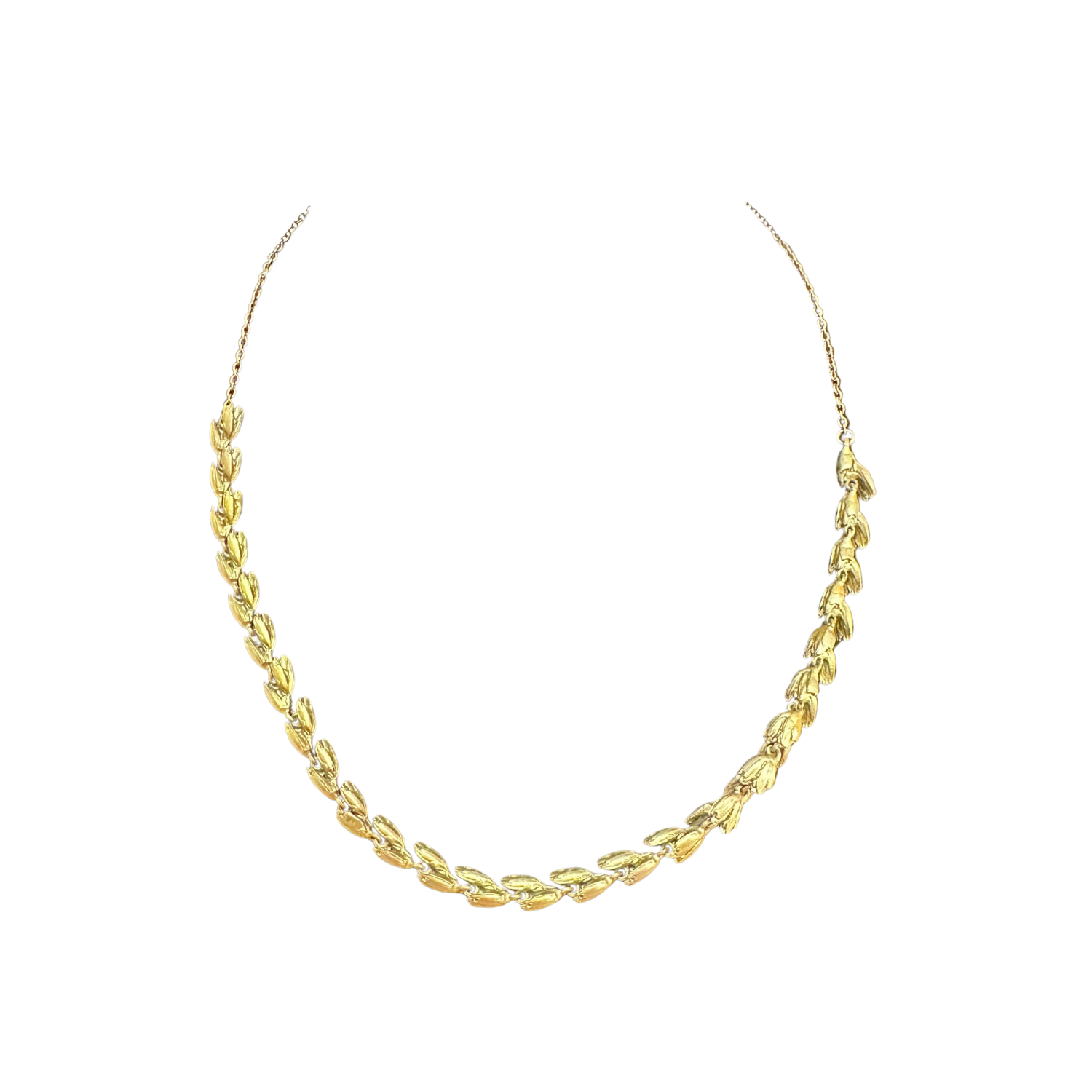 WHEAT NECKLACE WITH CHAIN