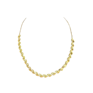 WHEAT NECKLACE WITH CHAIN