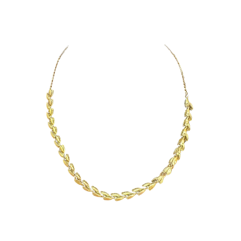 WHEAT NECKLACE WITH CHAIN