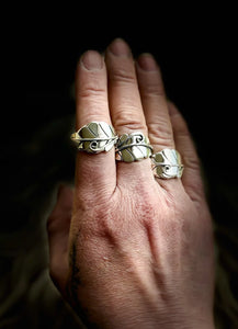 FAE LEAF RING SIZE 8