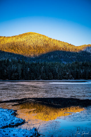 WINTER SERENITY MATTED PRINT